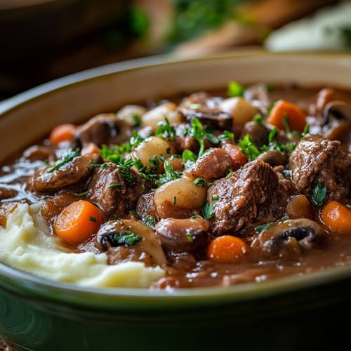 Slowcooker Beef Casserole Recipe