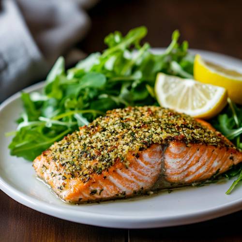 Herb Crusted Salmon: A Delicious Air Fryer Delight