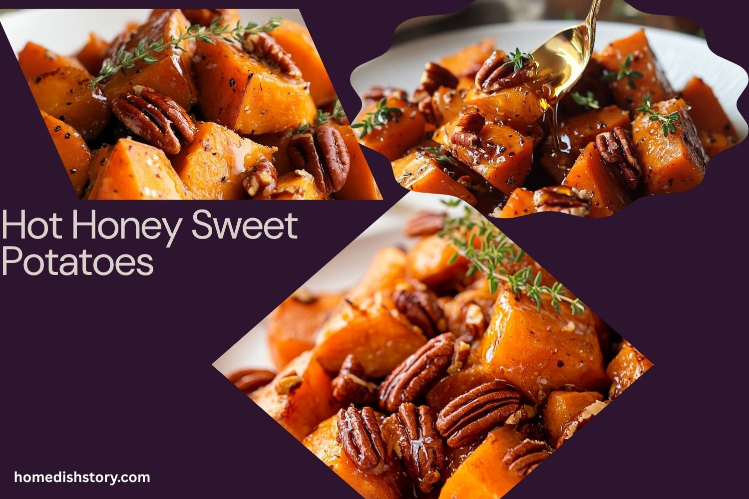 hot honey sweet potatoes