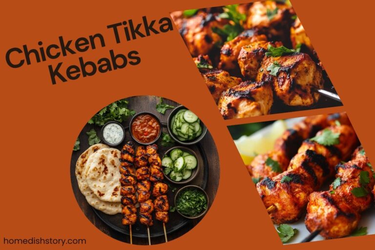 chicken tikka kebabs