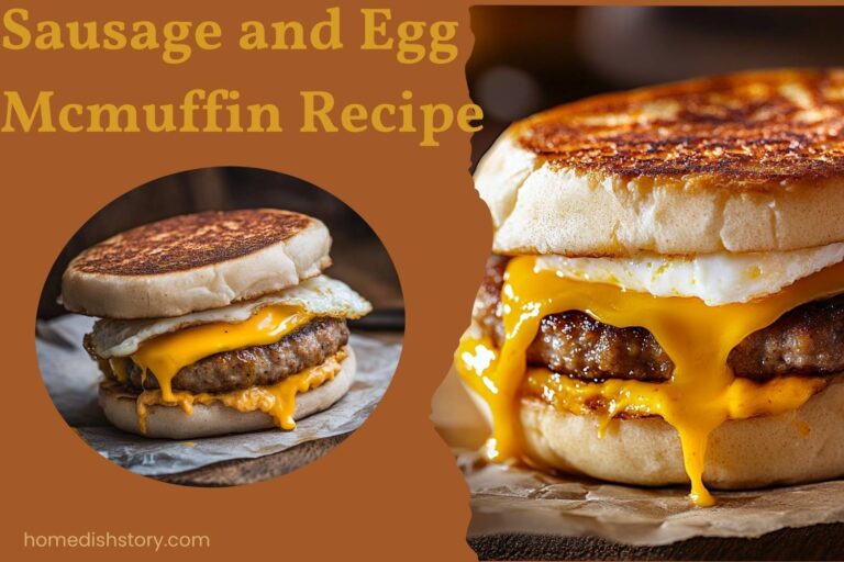 sausage and egg mcmuffin recipe