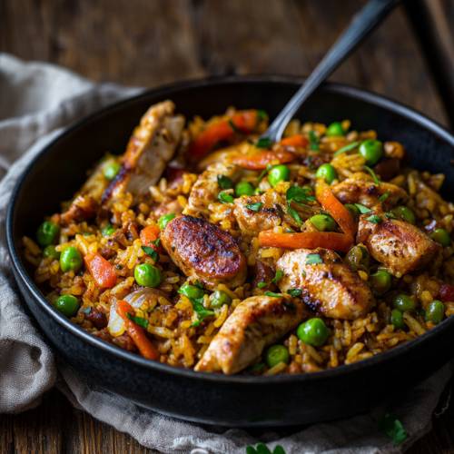 Crispy Cajun Chicken and Dirty Rice (Easy One-Pan Recipe) - Home Dish Story