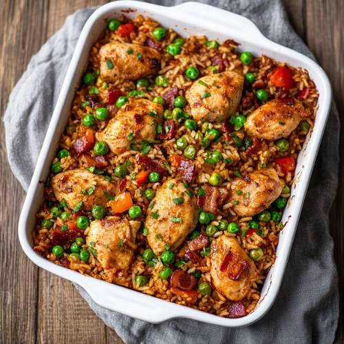 Crispy Cajun Chicken and Dirty Rice (Easy One-Pan Recipe) - Home Dish Story