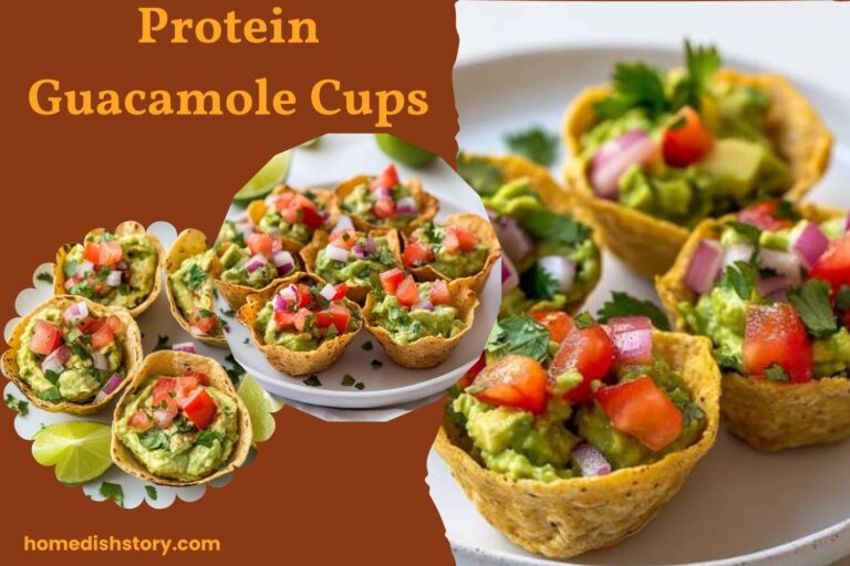 protein guacamole cups