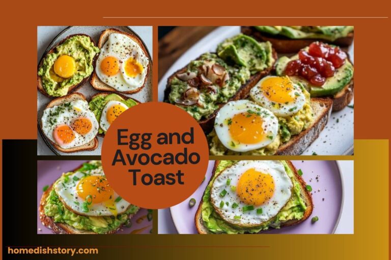 egg and avocado toast